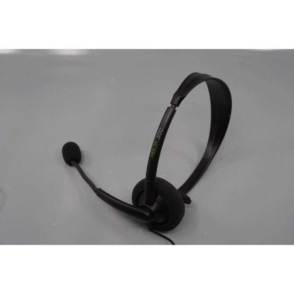 Microsoft Xbox 360 Mono Wired Chat Headset Single Ear